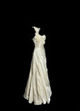 Pretty Wedding Dress A Line One Shoulder Pleated Wedding Dress HZ0319