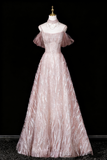 Sweet Prom Dress A Line Spaghetti Straps Pleated Prom Dress Evening Gown Birthday Party Dress HZ0319