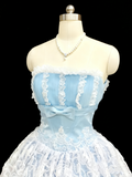 Charming Prom Dress Strapless Pleated Sweet 16 Dress Evening Dress Ball Gown HZ0319