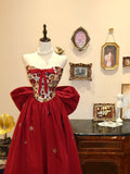 Newest Prom Dress A Line Sweetheart Pleated Evening Dress Gala Dress Birthday Party Dress HZ0319