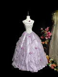 Stunning Prom Dress Spaghetti Straps Tulle Ball Gown Evening Dress Quinceanera Dress HZ0319