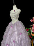 Stunning Prom Dress Spaghetti Straps Tulle Ball Gown Evening Dress Quinceanera Dress HZ0319