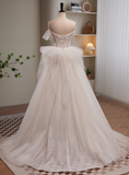 New Arrival Wedding Dress Spaghetti Straps Tulle Wedding Dress HZ0319