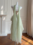 Popular Prom Dress Spaghetti Straps Pleated Tulle Birthday Party Dress HZ0319