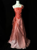 Beauty Prom Dress A Line Halter Pleated Tulle Evening Dress Birthday Party Dress HZ0319