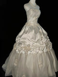 New Arrival Wedding Dress Strapless Pleated Tulle Wedding Dress HZ0319