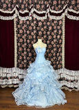 Pretty Prom Dress Sweetheart Pleated Ball Gown Evening Dress Sweet 16 Dress HZ0319