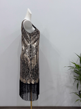 Stunning Prom Dress Crew Neck Tassel Sequins Birthday Party Dress Cocktail Dress HZ0319