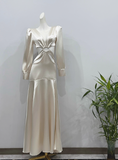 New Arrival Prom Dress V-neck Evening Dress Gala Dress HZ0319