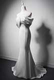 New Arrival Wedding Dress Off Shoulder Mermaid Wedding Dress HZ0319