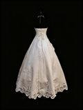 Pretty Wedding Dress Strapless Rose Wedding Dress HZ0319