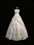 Pretty Wedding Dress Strapless Rose Wedding Dress HZ0319