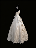 Pretty Wedding Dress Strapless Rose Wedding Dress HZ0319