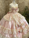 Sweet Prom Dress Sweetheart Pleated Tiered Ball Gown Quinceanera Dress Evening Dress HZ0319
