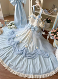 Stunning Prom Dress Spaghetti Straps Tulle Pleated Ball Gown Sweet 16 Outfits Evening Dress HZ0319