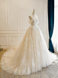 New Arrival Wedding Dress Off Shoulder Tulle Pleated Wedding Dress HZ0319