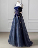 Charming Prom Dress Spaghetti Straps Pleated Birthday Party Outfit Evening Dress HZ0319