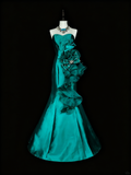 Stunning Prom Dress Sweetheart Ruffle Mermaid Evening Dress Birthday Party Outfits Gala Dress HZ0319