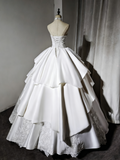 Newest Wedding Dress Halter Pleated Tiered Wedding Dress HZ0319