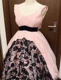 Cute Homecoming Dress Crew Neck Pleated Short Prom Dress Evening Dress Birthday Party Outfits HZ0319