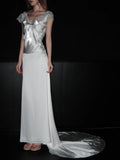 Popular Wedding Dress V-neck Lace Wedding Dress HZ0319