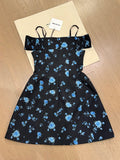 Stunning Homecoming Dress A Line Spaghetti Straps Print Short Prom Dress Birthday Party Dress Cocktail Dress HZ0319