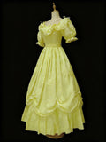 Newest Prom Dress Square Neck Pleated Ball Gown Quinceanera Dress Evening Dress HZ0319