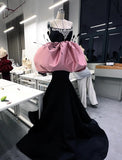 Gorgeous Prom Dress Strapless Pleated Mermaid Gala Dress Evening Dress Formal Dress HZ0319