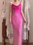 New Design Prom Dress Spaghetti Straps Evening Dress Gala Dress Birthday Party Dress HZ0319