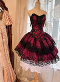 Charming Homecoming Dress Sweetheart Pleated Short Prom Dress Birthday Party Dress Cocktail Dress HZ0319