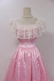 Sweet Prom Dress Square Neck Pleated Lace Ball Gown Evening Dress Quinceanera Dress Birthday Party Dress HZ0319