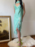 Pretty Prom Dress V-neck Lace Formal Dress Evening Dress Birthday Party Dress HZ0319