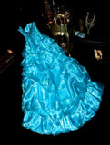 Beauty Prom Dress Sweetheart Pleated Ball Gown Evening Dress Quinceanera Dress HZ0319