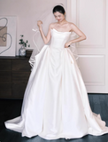 New Arrival Wedding Dress Strapless Pleated Wedding Dresses HZ0319