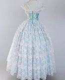 Pretty Prom Dress Sweetheart Pleated Lace Evening Dress Quinceanera Dress Ball Gown HZ0319
