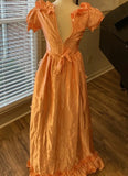 Charming Prom Dress Crew Neck Pleated Gala Dress Evening Dress Formal Dress HZ0319