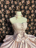 Elegant Prom Dress Sweetheart Pleated Evening Dress Quinceanera Dress Ball Gown HZ0319
