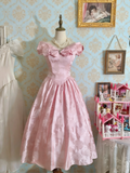 Charming Prom Dress V-neck Pleated Print Birthday Party Dress Evening Dress HZ0319
