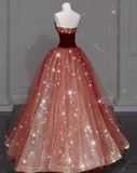 Pretty Prom Dress Sweetheart Pleated Tulle Gala Dress Evening Dress Formal Dress HZ0319