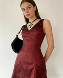 Vintage V Neck A-Line Short Party Dress Elegant Cocktail Dress, HZ0319